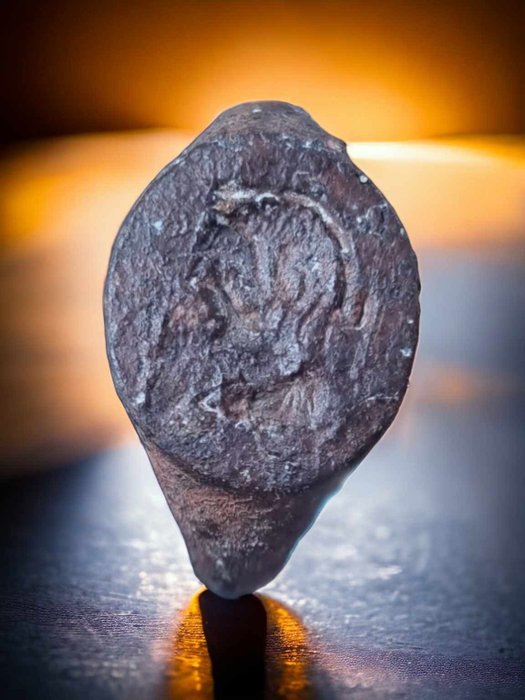 Migration periode Greece-Roman Brons, Soldiers Ring  (Zonder Minimumprijs)