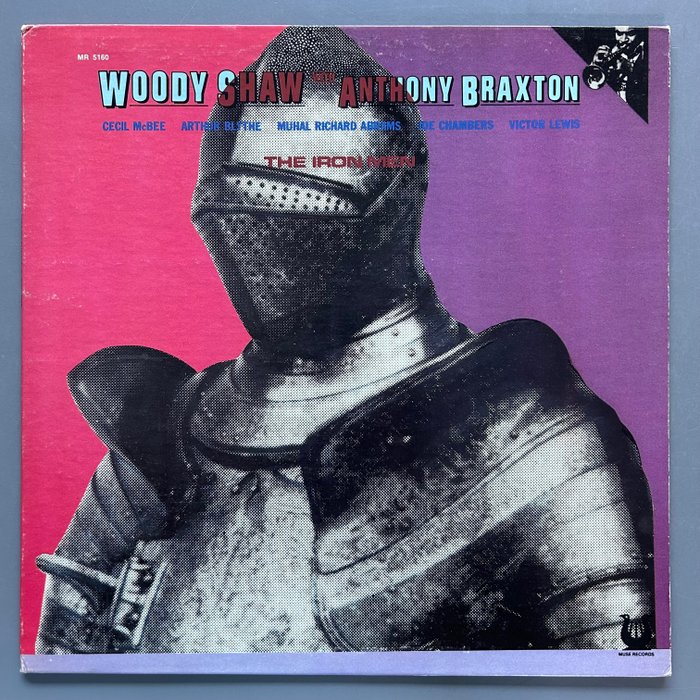 Woody Shaw with Anthony Braxton - The Iron Men (Promo!) - 單張黑膠唱片 - 1981