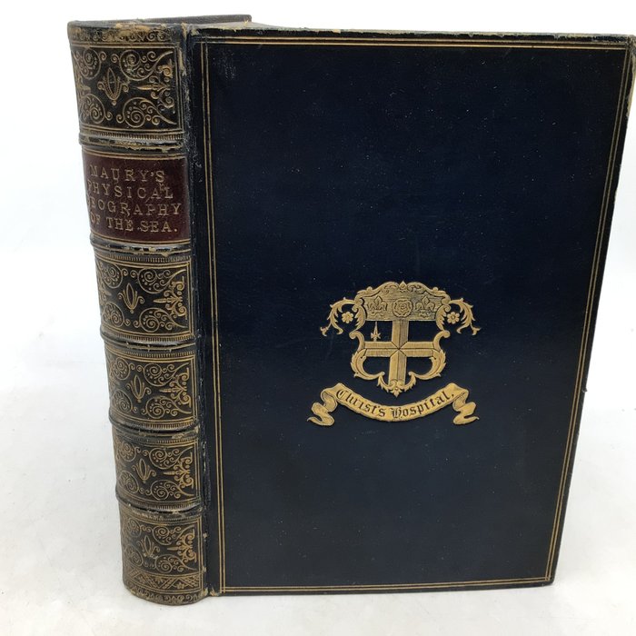 M.F. Maury - The Physical Geography of the Sea (in fine prize binding) - 1861