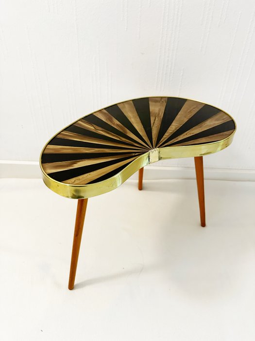 Side table - 木, 黃銅, 層壓板