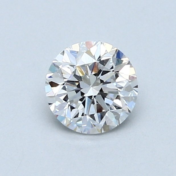 1 pcs Diamant - 0.70 ct - Rund, brillant - E - VS1