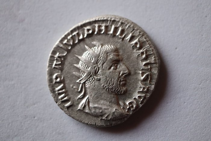 Empire romain. Philippe Ier (244-249 apr. J.-C.). Antoninianus Rome - Annona  (Sans Prix de Réserve)