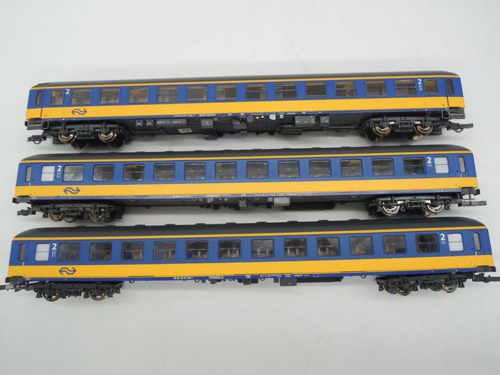 Roco H0 - 45144/45315 - Vagón de tren de pasajeros a escala (3) - 3 vagones ICK - NS