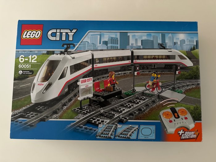 LEGO - 60051 - City High-Speed Passenger Train - 2010-2020年