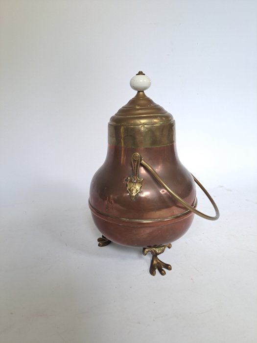 Jar - cover-up - Brass, Copper