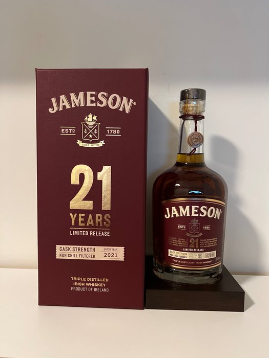 Jameson 21 years old - Cask Strength  - b. 2021  - 700 ml
