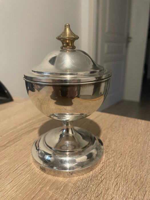  有蓋聖杯 - 銀盤 - 1920-1930 