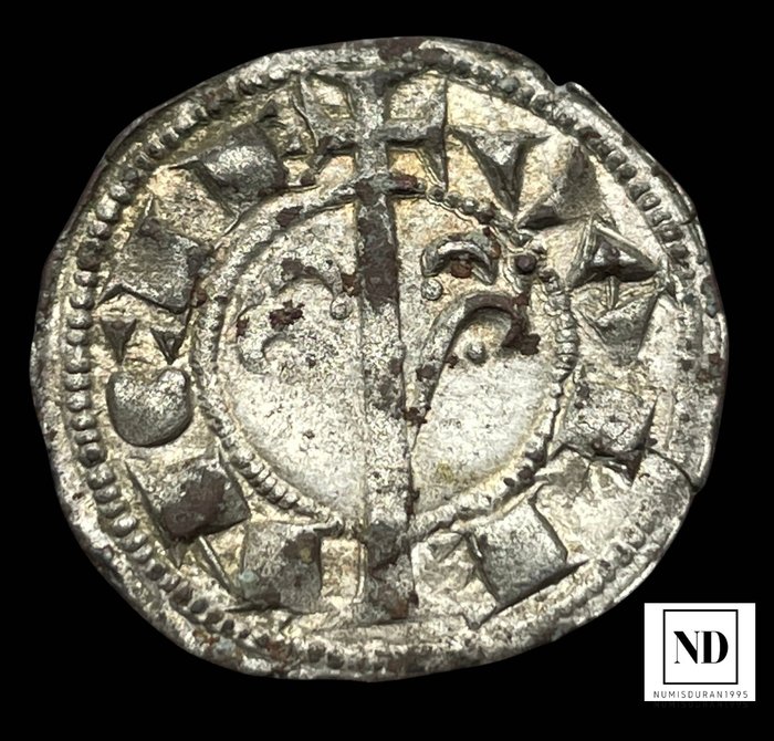 βασίλειο της Αραγονίας. Jaime I. Dinero 1235-1276 - Valencia
