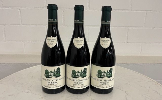2020 Chassagne-Montrachet 1° Cru "Morgeot" -  Domaine Labruyere-Prieur - 勃艮第 - 3 Bottles (0.75L)