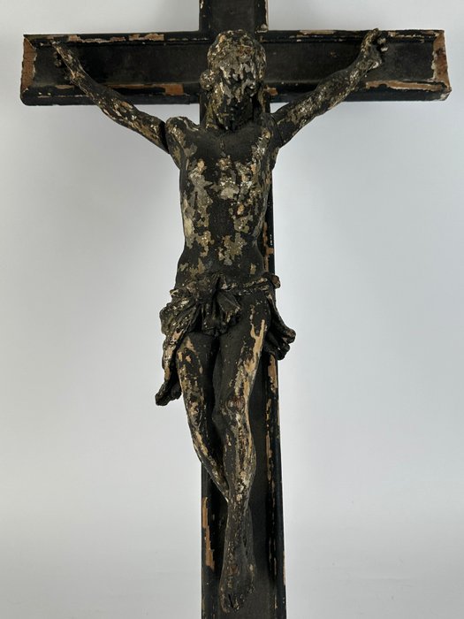 耶穌受難十字架像 - 木 - 1800-1850