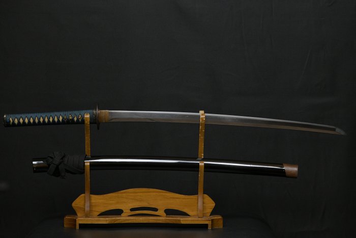 武士刀 - Nihonto Katana 在原版江戶 koshirae 簽名信濃守藤原信吉 Shinano no kami Fujiwara no Nobuyoshi - 日本 - 江戶時代（1600-1868）