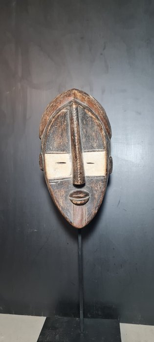 Prächtige Lulua-Maske - Bena Lulua - DR Kongo  (Ohne Mindestpreis)