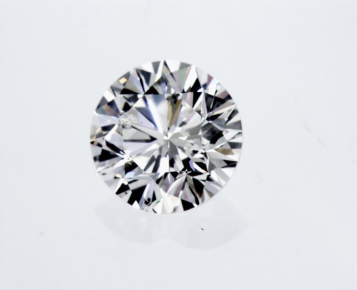 1 pcs Diamant  (Natuurlijk)  - 2.01 ct - Rond - G - SI2 - International Gemological Institute (IGI)