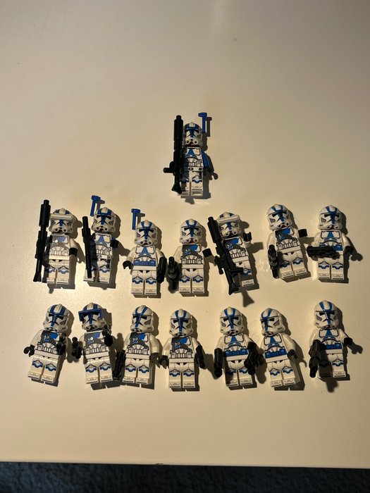 Lego - Star Wars - Lego Star Wars 501 Clone Trooper Battalion Army ×15 full accessory's
