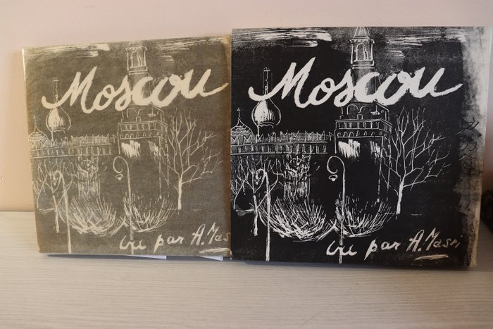 Signé; Albert Masri - Moscou - 1963