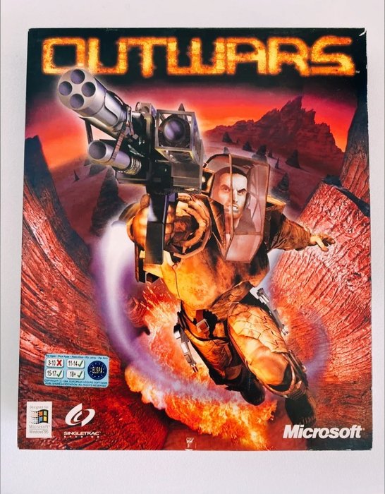 游戏 - BIG BOX PC Game - OUTWARS - Scifi/futuristic (1998)
