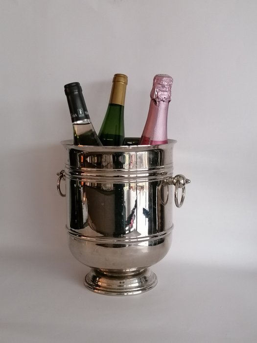 香槟冷却桶 -  大型酒柜 - 镀银