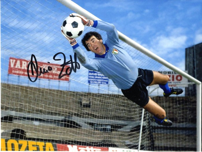 Dino Zoff - Αυτόγραφη φωτογραφία 
