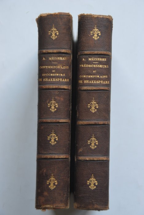 A. Mézières - Comtemporains et Successeurs de Shakespeare - 1881