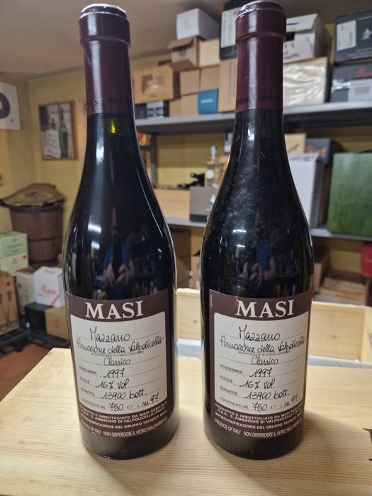 1997 Masi, Mazzano - Amarone della Valpolicella DOC - 2 Bouteilles (0,75 L)