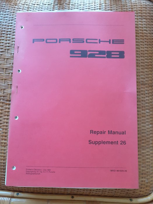Manual - Porsche - 928 - 1990