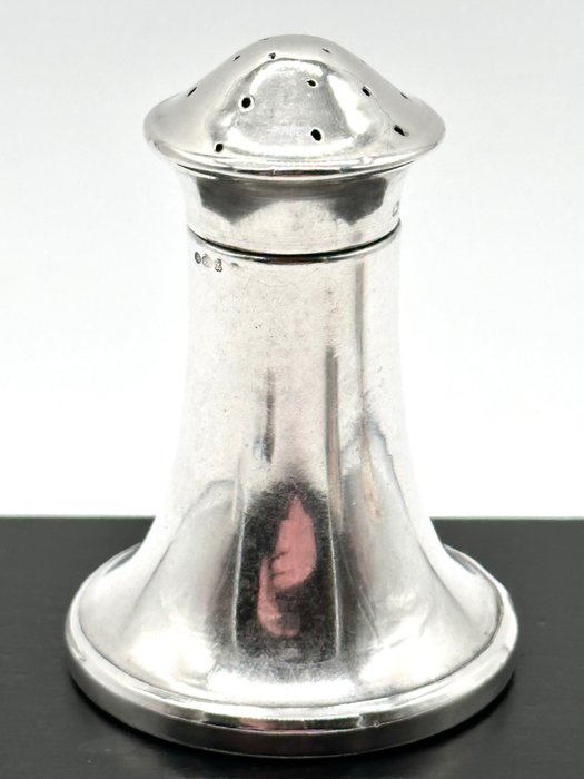 No reserve-Handgemaakte antieke 1e gehalte zilveren strooibus. - J.Collyer Ltd. Birmingham 1939 - Ströare - .925 silver