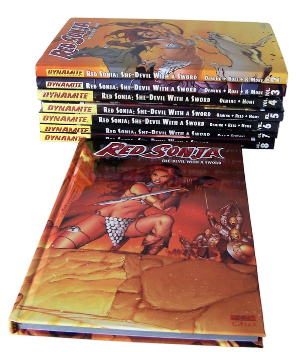 Red Sonja - She-Devil With a Sword 1-8 - 8 Comic - Första upplagan - 2006/2012