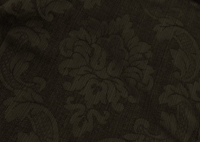 Doppia Altezza Magnifico Damasco di Alta Grammatura 450 x 295 cm - Seta(9%), Cotone, Lino, - Tessuto per tappezzeria  - 450 cm - 295 cm