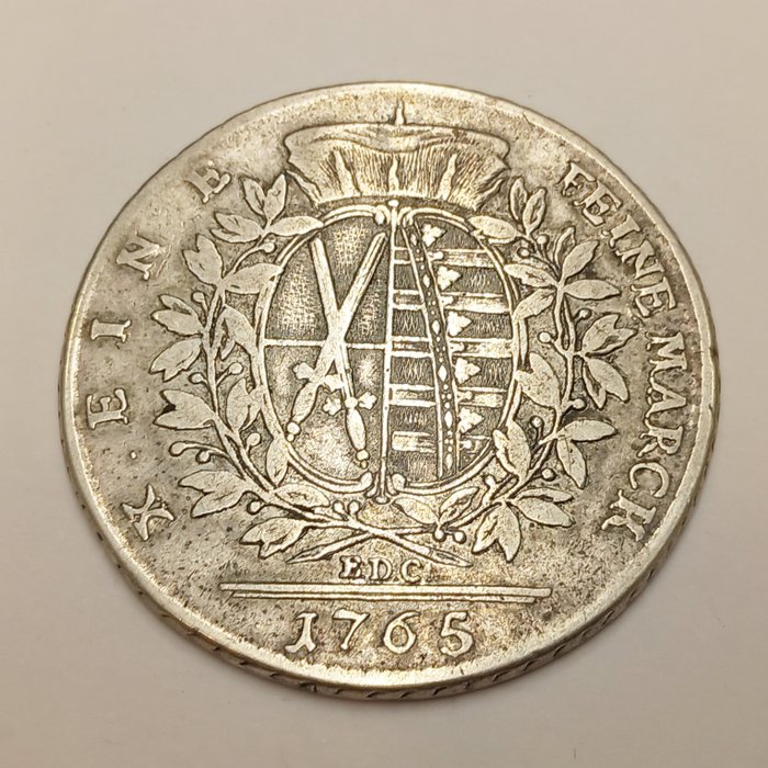 Allemagne, Saxe. Friedrich August. 1 Thaler 1765