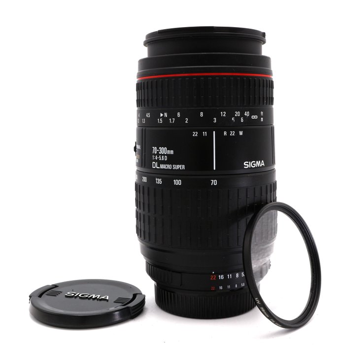 Sigma AF 70-300mm f4-5.6D DL Super Macro voor Nikon | Obiektyw zmiennoogniskowy