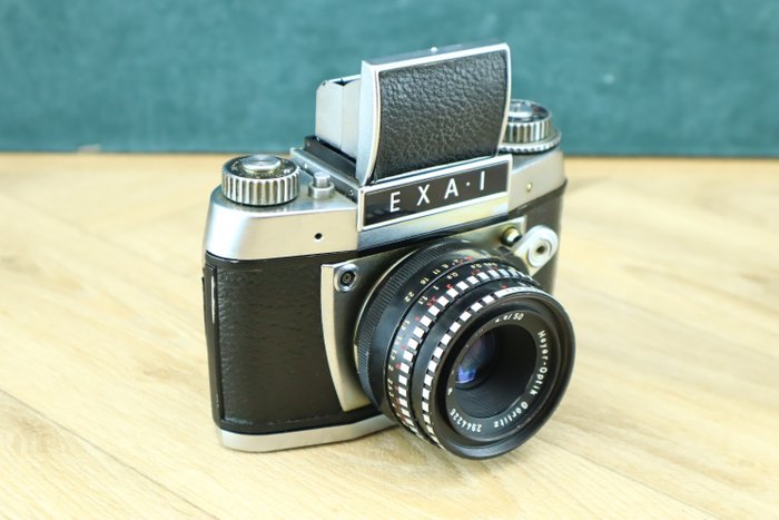 Ihagee Exa I + Domiplan 2.8/50mm Meyer-Optik Görlitz | Αντανακλαστική φωτογραφική μηχανή με μονό φακό (TLR)