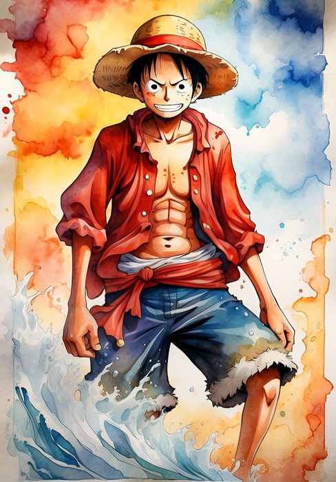 Gongas (XX_XXI) - One Piece - Brave Luffy