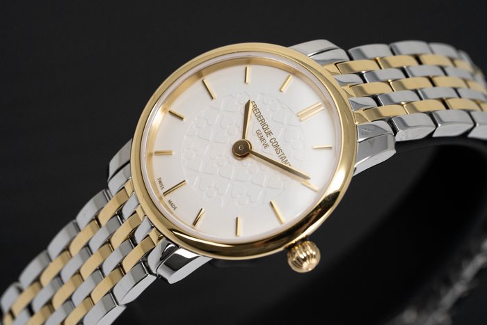 Frédérique Constant - Classic Two-Tone Gold PVD FC-200WHS2B "NO RESERVE PRICE" + FREE SHIPPING - Sin Precio de Reserva - FC-200WHS2B - Mujer - 2011 - actualidad