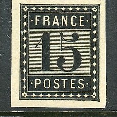 Frankrijk  – Zeldzaam essay van de 15 centimes van de Imprimerie Nationale