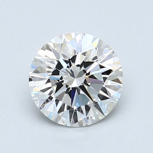 1 pcs Diamant - 1.03 ct - Rund, strålende - F - VS1