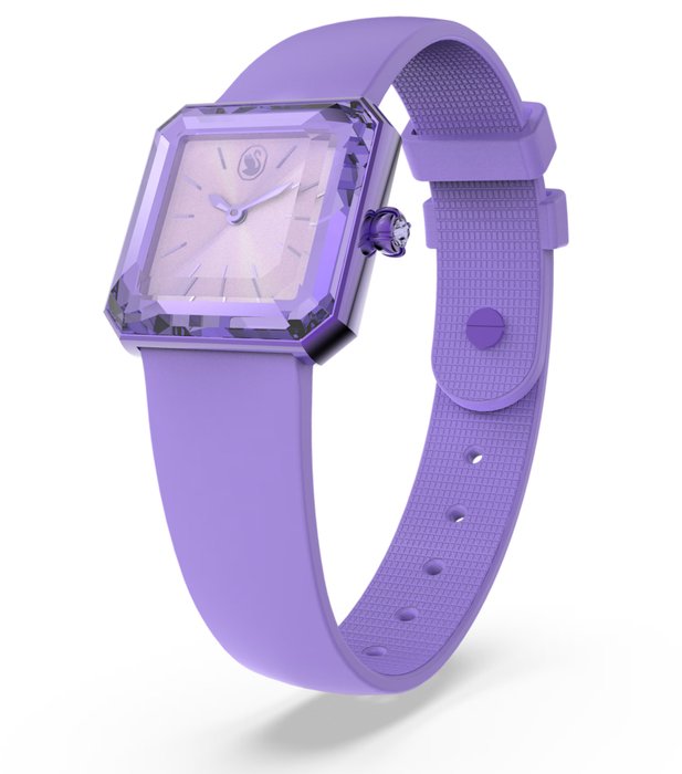 Swarovski - 沒有保留價 - 女士 - 朗訊帶矽膠錶帶紫羅蘭色 5624376“無保留價”