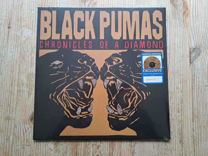 Black Pumas - Chronicles Of A Diamond Limited edition Exclusive Haze Marble Vinyl (US Import) - 黑膠唱片 - 2023