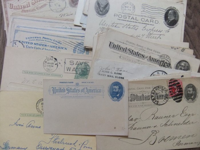 Amerikan yhdysvallat  - Erä 85 postipaperia - Asiantuntijalle