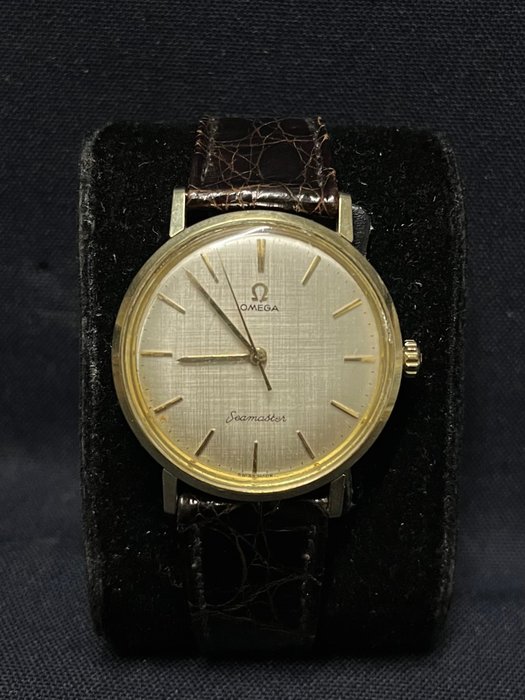Omega - Seamaster - gold capped 14735-1SC - Linen dial - 中性 - 1960-1969