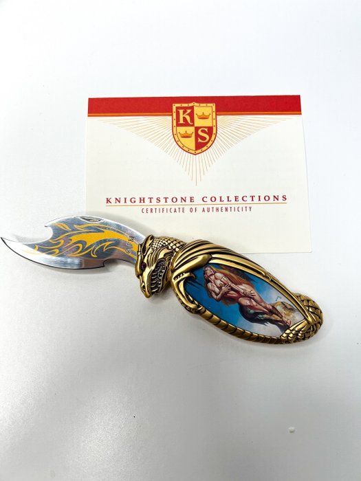 Very rare Franklin Mint The Empress Of The Desire knife in original package and certificate - Lommekniv 