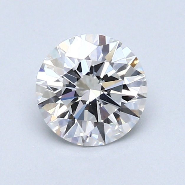 1 pcs Gyémánt - 0.77 ct - Kerek, briliáns - F - VS2