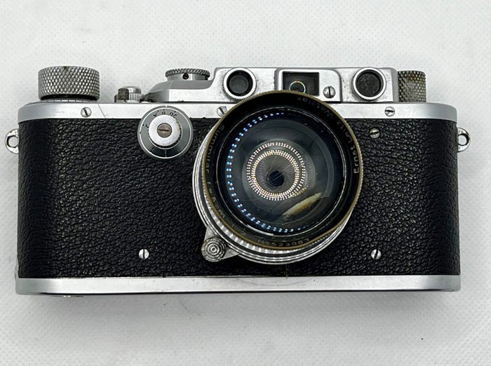 Leica IIIa + Summitar 5cm F2.0 Távolságmérő fényképezőgép  (Nincs minimálár)
