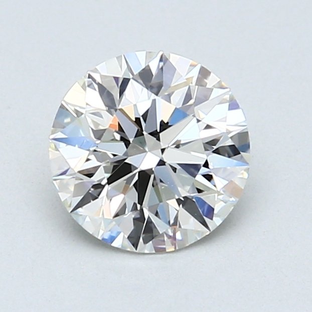 1 pcs 钻石 - 1.17 ct - 圆形、明亮式 - H - 无瑕疵的