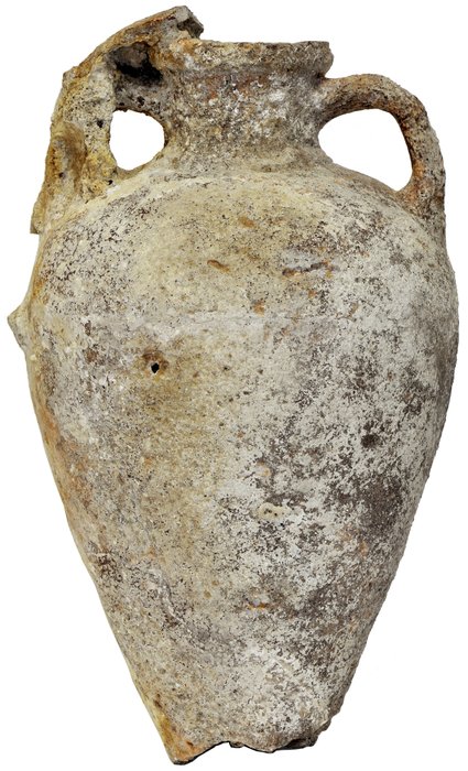 Romersk antik Keramik Amphora - 52 cm  (Ingen mindstepris)