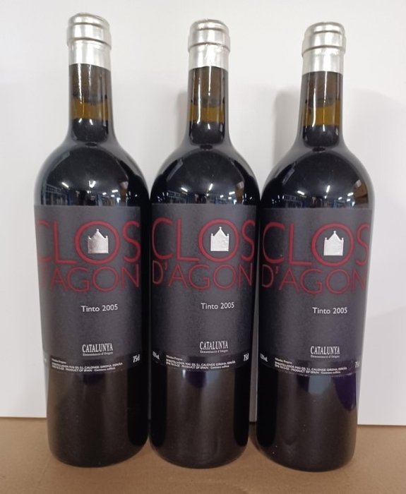 2005 Clos D'Agon Tinto - Καταλονία - 3 Bottles (0.75L)