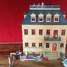 Playmobil – Speelgoed n. 5301 Victoriaans huis, ingericht en extra’s
