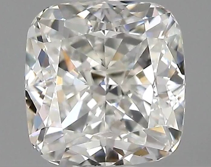 1 pcs Diamant - 0.90 ct - Coussin - G - VVS1, *No Reserve Price* *EX*