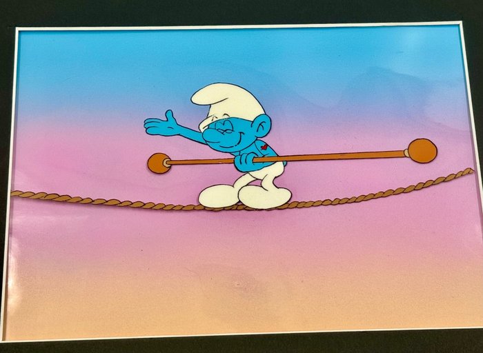 The Smurfs, Production Cel of Smurf