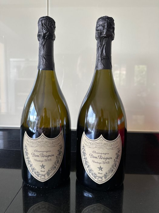 2013 Dom Pérignon - Champagne Brut - 2 Flasker (0,75 L)