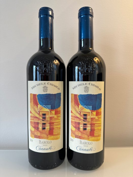 2019 Michele Chiarlo, Cannubi - 巴罗洛 DOCG - 2 Bottles (0.75L)